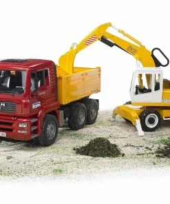 BRUDER 1:16 CONSTRUCTION TRUCK W/LOADER