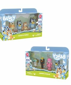 BLUEY FIGURE 4PK