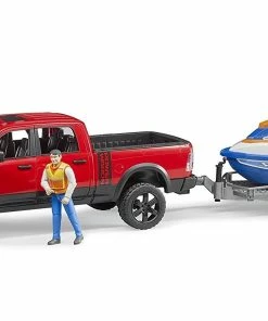 BRUDER 1:16 2500POWER WAGON & WATER SKI