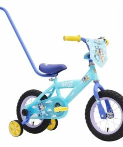 BIKE 12" 30CM BLUEY W HANDLE