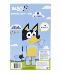 BLUEY S8 PLUSH TALKING BANDIT DAD